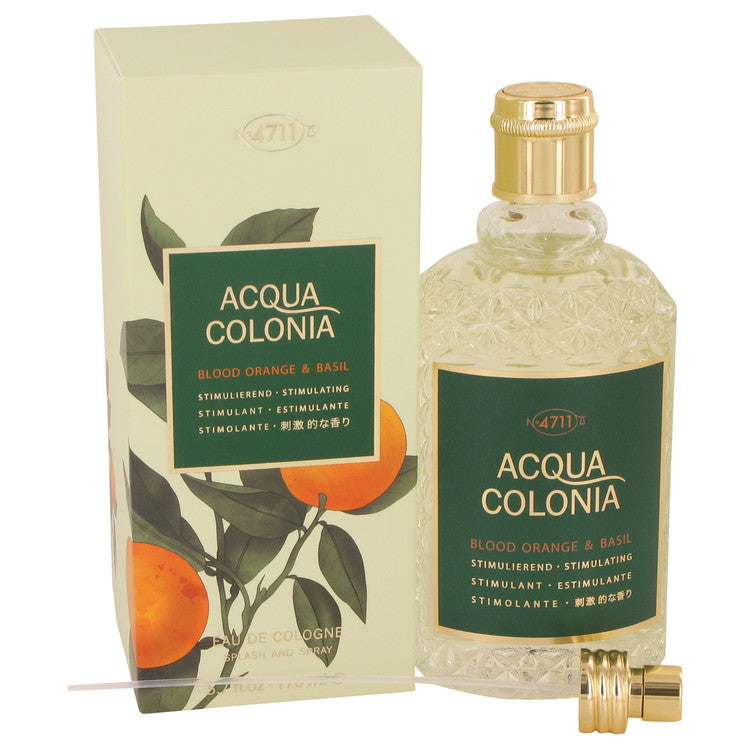 4711 Acqua Colonia Blood Orange & Basil Eau De Cologne Spray (Unisex) By 4711