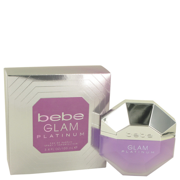 Bebe Glam Platinum Eau De Parfum Spray By Bebe