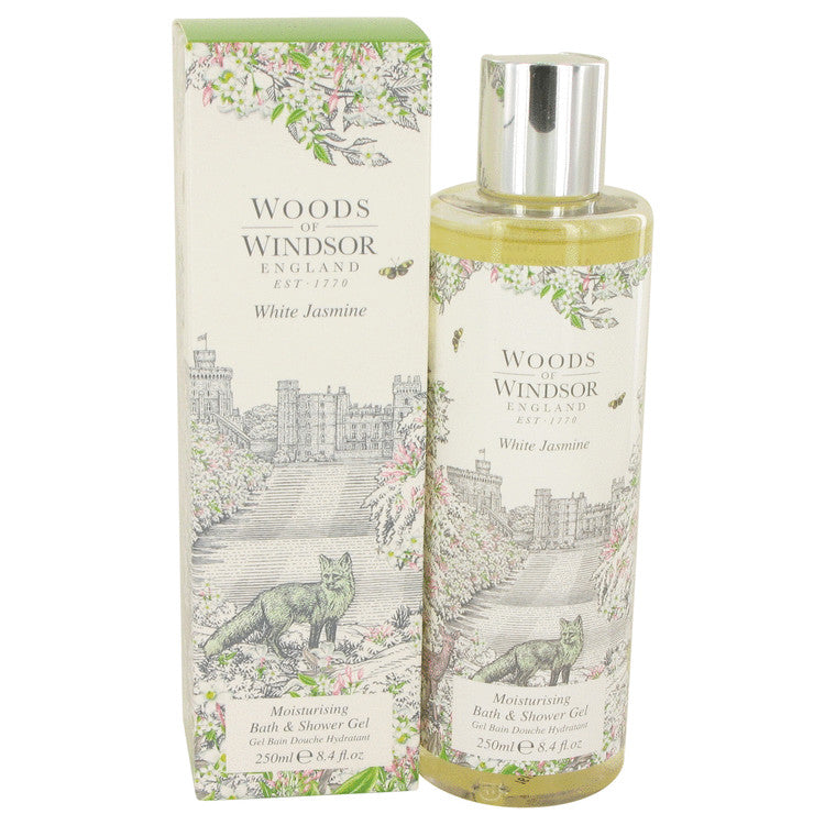 White Jasmine Shower Gel By Woods of Windsor