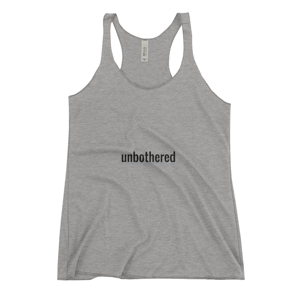 Unbothered | Women's Racerback Tank