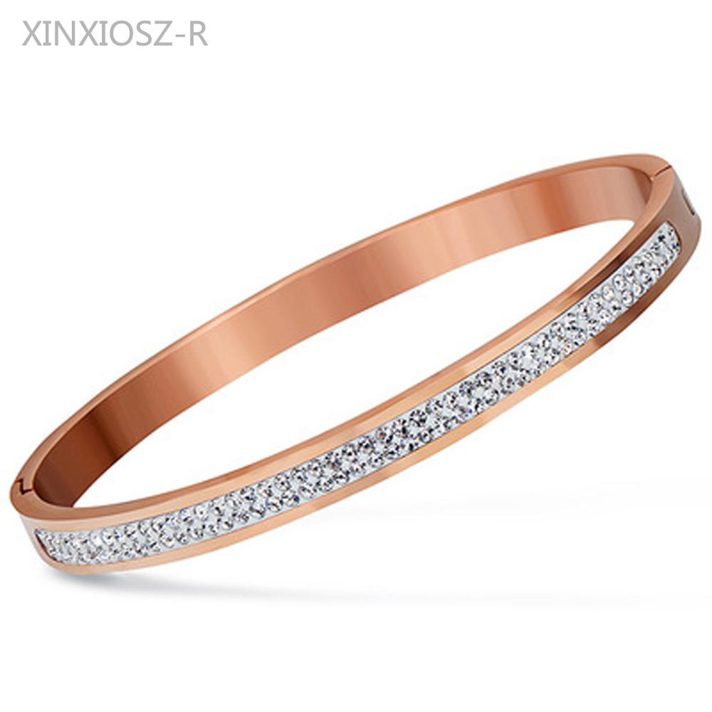 Round Cuff Bangle Bracelet in Gold, Silver, and Rose Gold